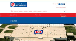 Desktop Screenshot of lubricationengineers.co.za